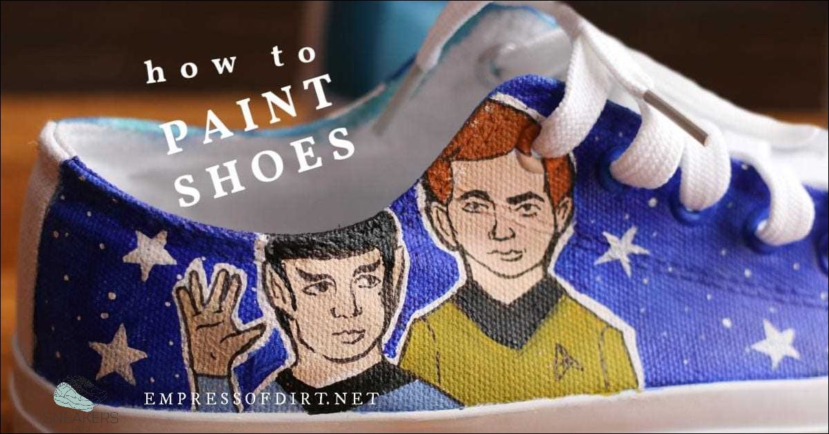 List of materials for painting canvas shoes
